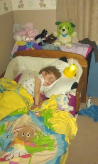 Day 6 - Final part of Bedtime battles with my daughter 2 Nightlight sleep