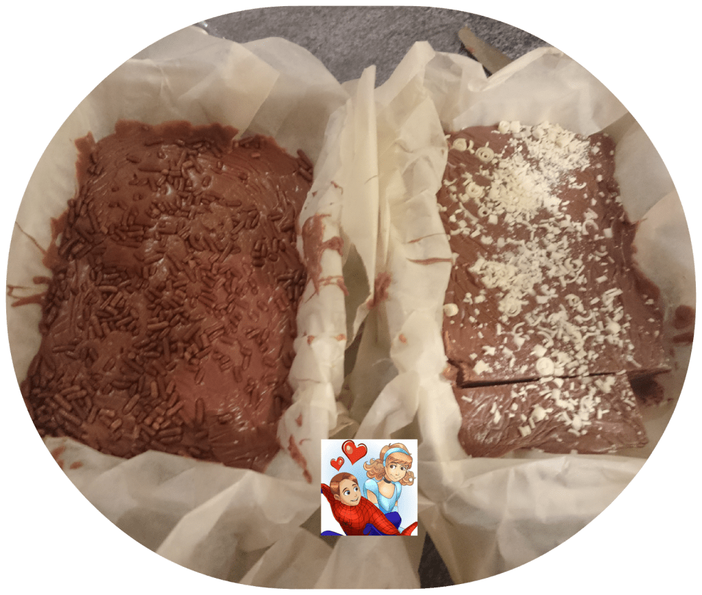Chocolate Orange Fudge in the slow cooker recipe 4 ChocOrangeFudge