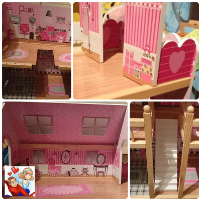 Review: Butternut 3 storey dolls house from Toyz World 4 Dollshouse2