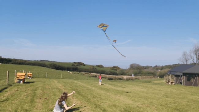 Glamping at Ilfracombe Farm Review 17 kites e1556174115502