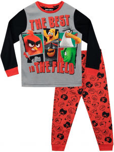 Taking down the Angry Birds Pinata to celebrate the 10th Anniversary 7 angry birds pjs