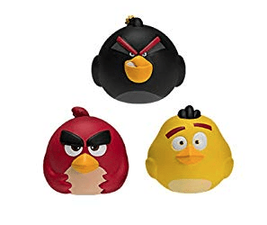 Taking down the Angry Birds Pinata to celebrate the 10th Anniversary 3 angry birds splat ball