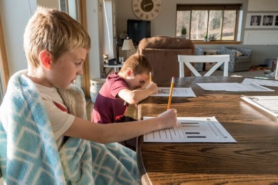 When school becomes a daily battle: the hidden impact on parents 1 homeschooling boys 1 e1621954188295
