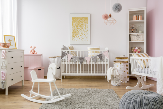 Designing a Low-Stress Smart Nursery: How Tech and Layout Enhance Infant Sleep Security 1 nursery e1626239359509
