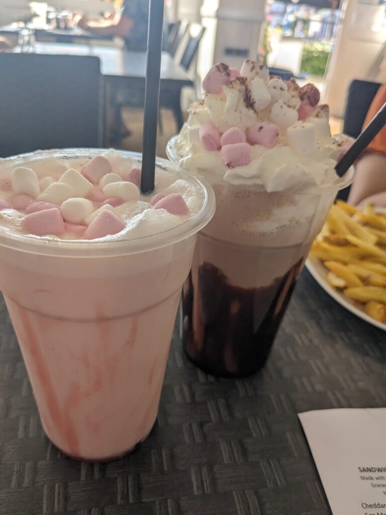 Sara's Tearooms Great Yarmouth Review 8 saras tearooms milkshakes
