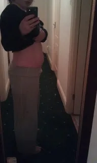 8 weeks harry bump