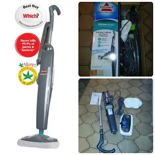 Bissell Steam Mop Review 1 Bissell steam mop collage
