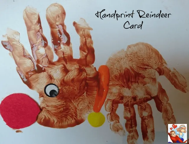 HandprintReindeerCard