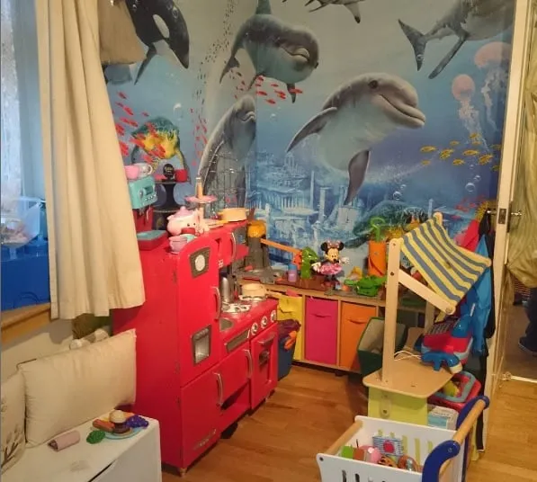 Where on earth do I put the Christmas tree? 1 playroom