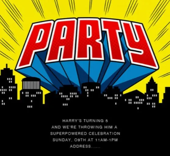 The Ultimate Guide To Throwing a Memorable Kids' Birthday Bash 4 invitations 2