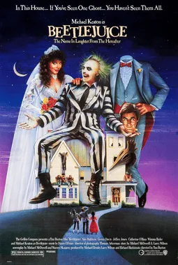 Beetlejuice 1988 film poster