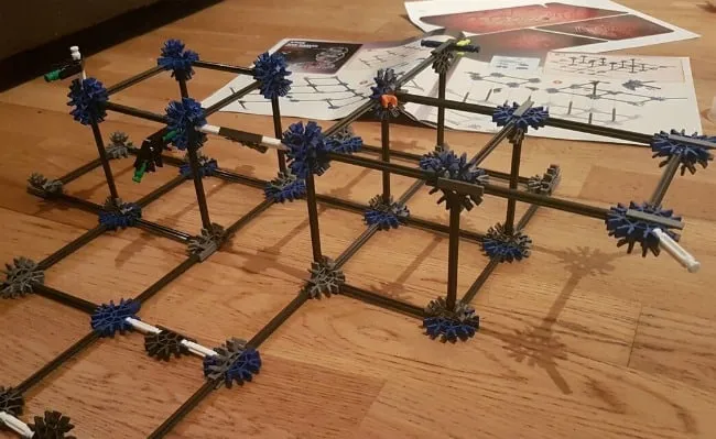K'NEX Thrill Rides Web Weaver Roller Coaster Review