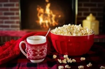 movie night popcorn