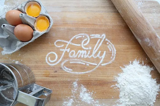 family cooking