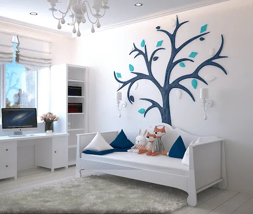 Time To Change Up The Kids Bedrooms! 1 beautiful wall display