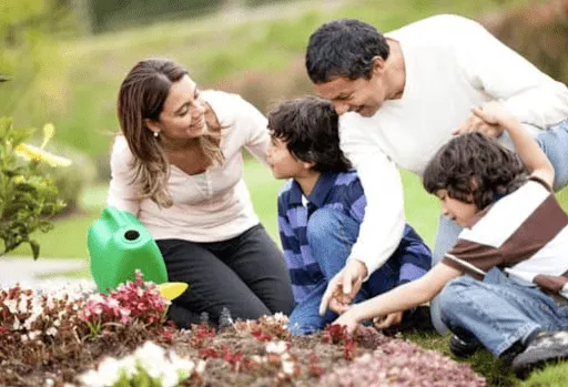 family gardening
