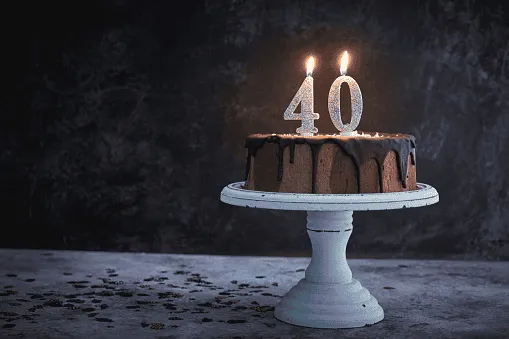 Girl, You're Just Getting Started: Health and Life After 40 1 40th birthday cake