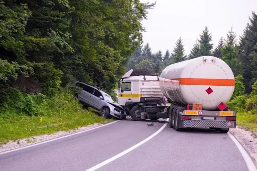 The Prevalence of Truck Collisions in Richmond, Virginia 1 lorry crash