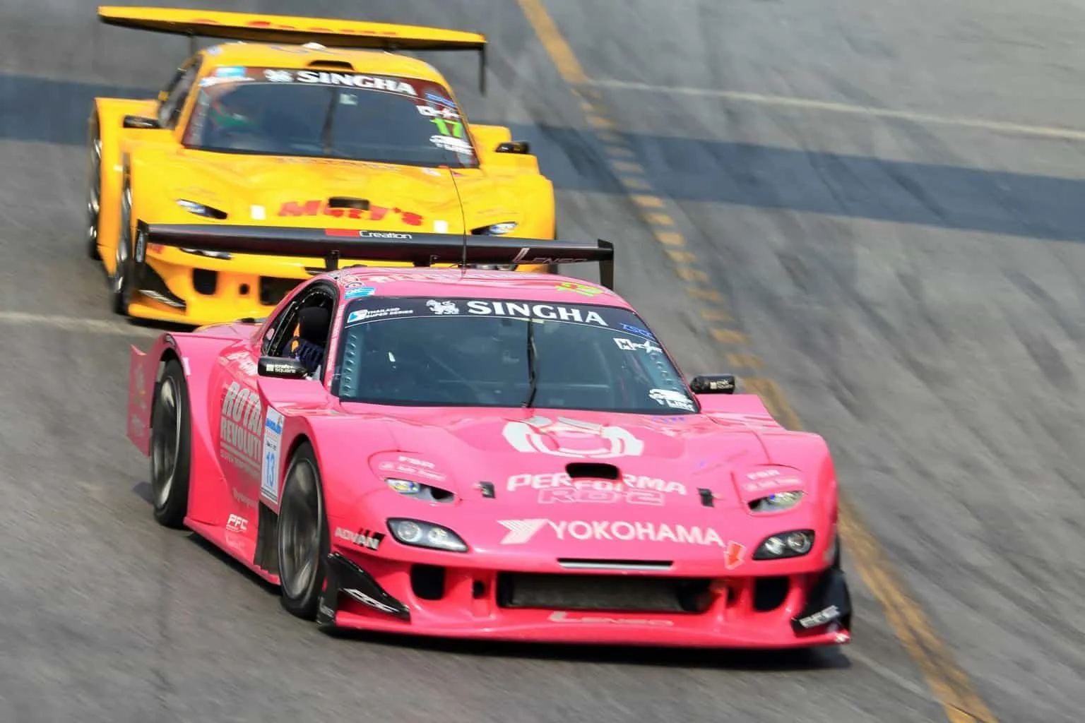 racecars scaled