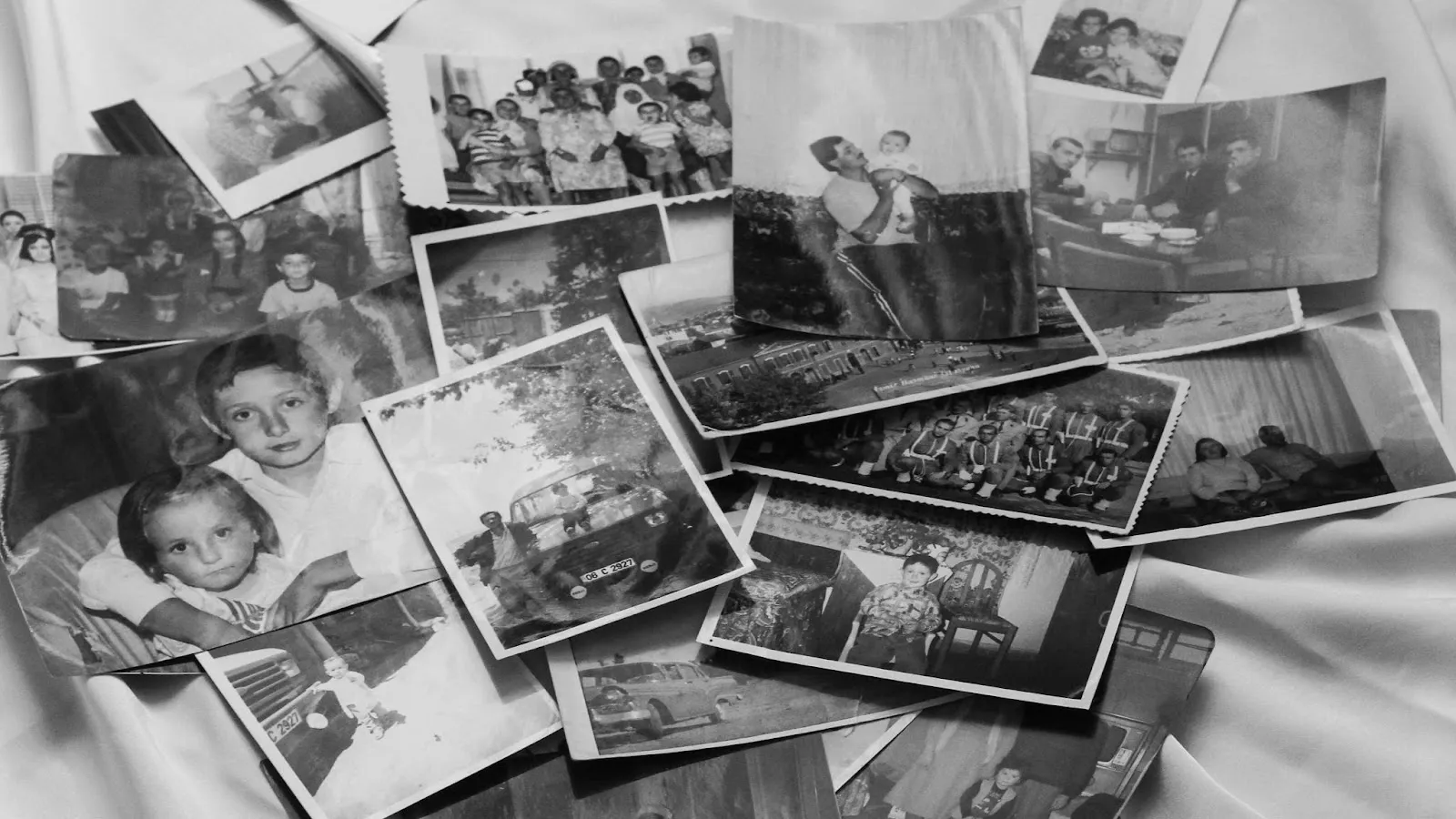 blach and white photos