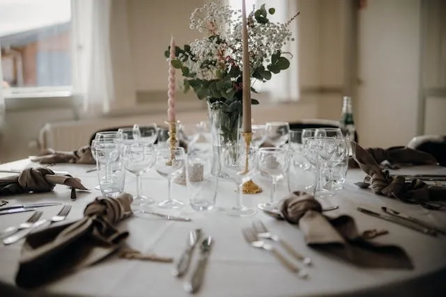 The Art of Event Planning: Crafting Unforgettable Experiences 1 wedding table